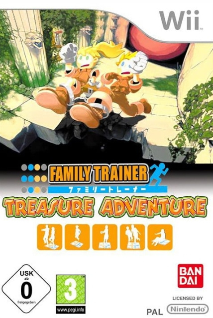 Family Trainer Treasure A Bundle in the group HOME ELECTRONICS / Game consoles & Accessories / Nintendo Wii at TP E-commerce Nordic AB (D26808)