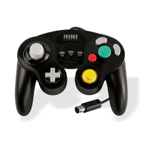Trade Invaders Wii/GC Black Controller with Turbo and Slow Motion in the group HOME ELECTRONICS / Game consoles & Accessories / Nintendo Wii at TP E-commerce Nordic AB (D26833)