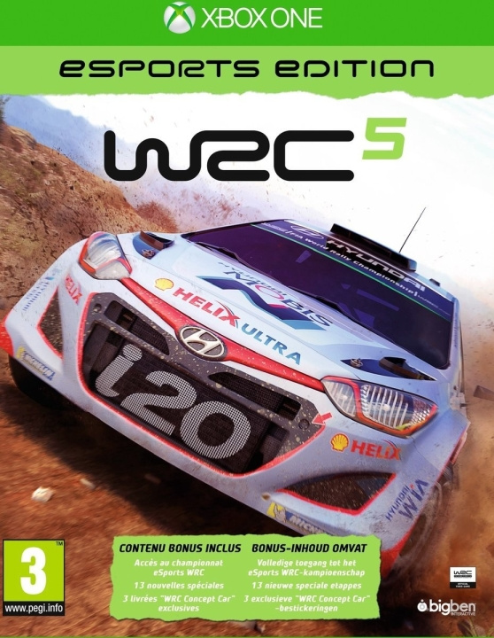 WRC 5 - eSport Edition (XONE) in the group HOME ELECTRONICS / Game consoles & Accessories / Xbox One / Games at TP E-commerce Nordic AB (D26855)
