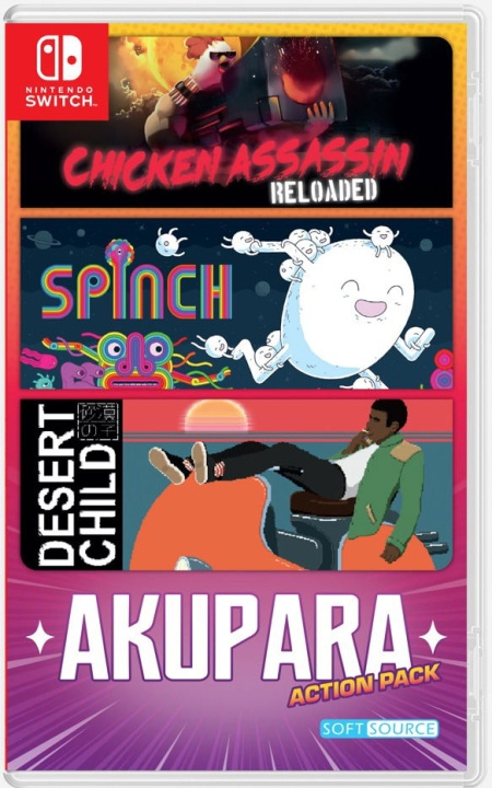 Akupara Action Pack (Import) (Multi-Language) (Switch) in the group HOME ELECTRONICS / Game consoles & Accessories / Nintendo Switch / Games at TP E-commerce Nordic AB (D26901)