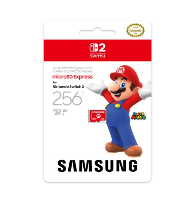 Samsung Nintendo Switch 2 Micro SD Exp in the group HOME ELECTRONICS / Game consoles & Accessories / Nintendo Switch 2 / Accessories at TP E-commerce Nordic AB (D26911)