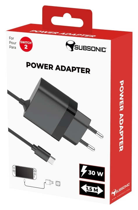SuBsonic Charge SWITCH 2 in the group HOME ELECTRONICS / Game consoles & Accessories / Nintendo Switch 2 / Accessories at TP E-commerce Nordic AB (D26922)