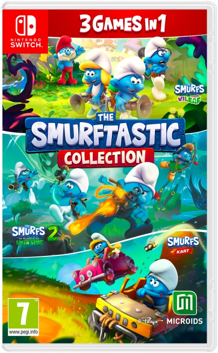 The Smurftastic Collection (3-in-1) (Switch) in the group HOME ELECTRONICS / Game consoles & Accessories / Nintendo Switch / Games at TP E-commerce Nordic AB (D26925)