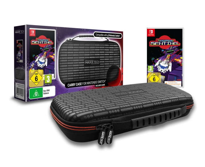 Maxx Tech Premium Carry Case & Hyper Sentinel Bundle for Nintendo Switch & Switch 2 in the group HOME ELECTRONICS / Game consoles & Accessories / Nintendo Switch 2 / Accessories at TP E-commerce Nordic AB (D26966)
