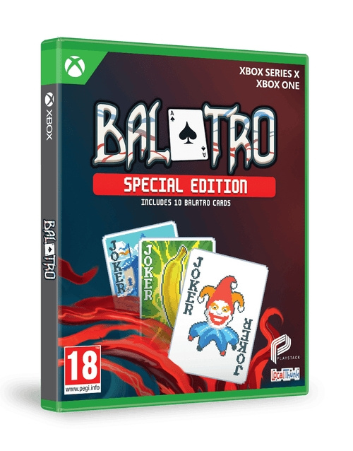 Balatro - Special Edtion (XseriesX) in the group HOME ELECTRONICS / Game consoles & Accessories / Xbox Series X / Games at TP E-commerce Nordic AB (D27056)