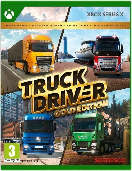 Truck Driver: Gold Edition (XseriesX) in the group HOME ELECTRONICS / Game consoles & Accessories / Xbox Series X / Games at TP E-commerce Nordic AB (D27058)