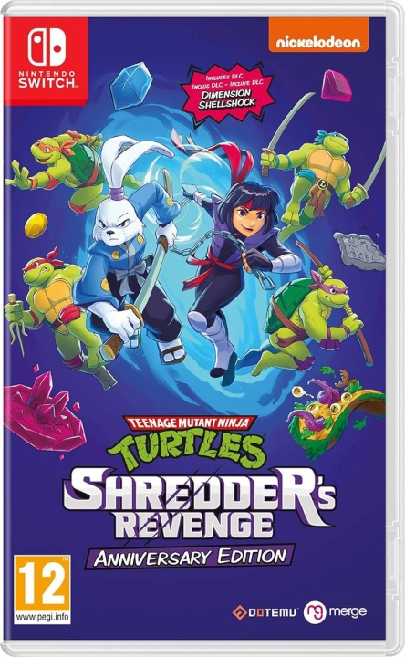 Teenage Mutant Ninja Turtles: Shredder\'s Revenge (Anniversary Edition) (Switch) in the group HOME ELECTRONICS / Game consoles & Accessories / Nintendo Switch / Games at TP E-commerce Nordic AB (D27096)