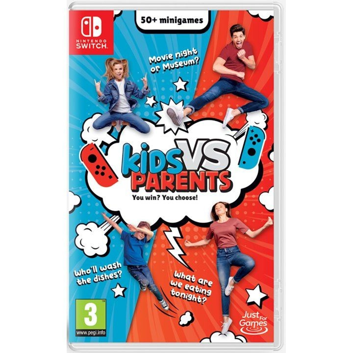Kids vs Parents (Switch) in the group HOME ELECTRONICS / Game consoles & Accessories / Nintendo Switch / Games at TP E-commerce Nordic AB (D27106)