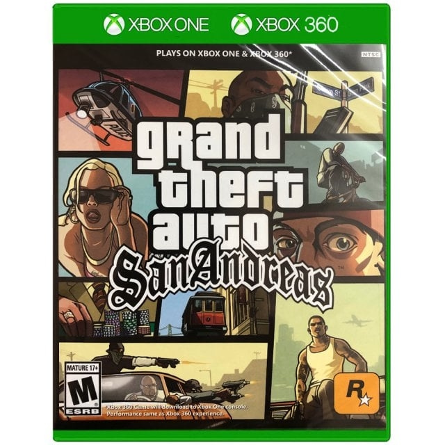 Grand Theft Auto San Andreas (GTA) (Import) (X360/XONE) (XONE) in the group HOME ELECTRONICS / Game consoles & Accessories / Xbox One / Games at TP E-commerce Nordic AB (D27135)
