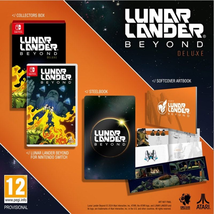 Lunar Lander: Beyond (Deluxe Edition) (Switch) in the group HOME ELECTRONICS / Game consoles & Accessories / Nintendo Switch / Games at TP E-commerce Nordic AB (D27175)