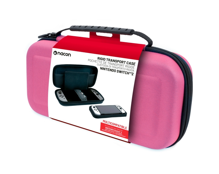 NACON Classic Taske L - Nintendo Switch 2 - Pink in the group HOME ELECTRONICS / Game consoles & Accessories / Nintendo Switch 2 / Accessories at TP E-commerce Nordic AB (D27247)