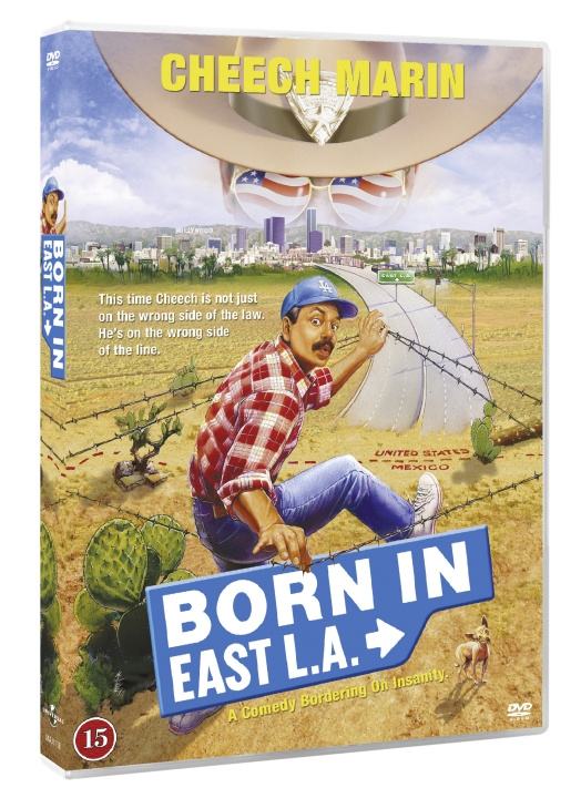 Born In East L.A. - CHEECH MARIN FAVOURITE MOVIE COMEDY in the group HOME ELECTRONICS / Audio & Picture / TV & Accessories / Movies / DVD at TP E-commerce Nordic AB (D27261)