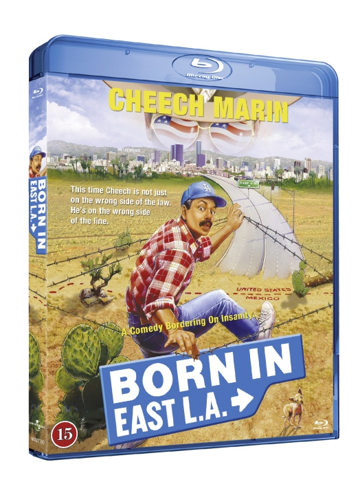 Born In East L.A. - CHEECH MARIN FAVOURITE MOVIE COMEDY in the group HOME ELECTRONICS / Audio & Picture / TV & Accessories / Movies / Blu-ray at TP E-commerce Nordic AB (D27262)