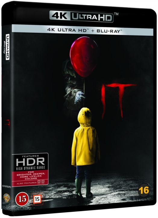 Stephen King\'s It (Remake) (4K Blu-Ray) in the group HOME ELECTRONICS / Audio & Picture / TV & Accessories / Movies / Blu-ray at TP E-commerce Nordic AB (D27306)