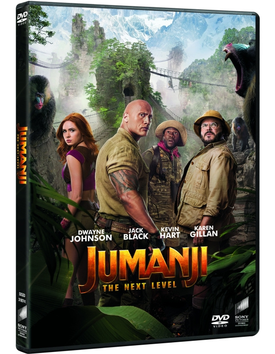 Jumanji: The Next Level - Dvd in the group HOME ELECTRONICS / Audio & Picture / TV & Accessories / Movies / DVD at TP E-commerce Nordic AB (D27316)