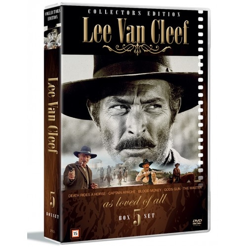 Lee Van Cleef Collection (5-disc) - DVD in the group HOME ELECTRONICS / Audio & Picture / TV & Accessories / Movies / DVD at TP E-commerce Nordic AB (D27355)