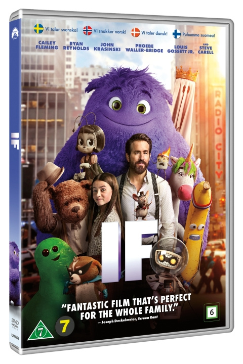 IF (IMAGINARY FRIENDS) - (DVD) in the group HOME ELECTRONICS / Audio & Picture / TV & Accessories / Movies / DVD at TP E-commerce Nordic AB (D27364)