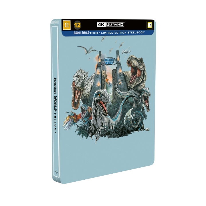 Jurassic World Trilogy Limited Edition in the group HOME ELECTRONICS / Audio & Picture / TV & Accessories / Movies / Blu-ray at TP E-commerce Nordic AB (D27379)