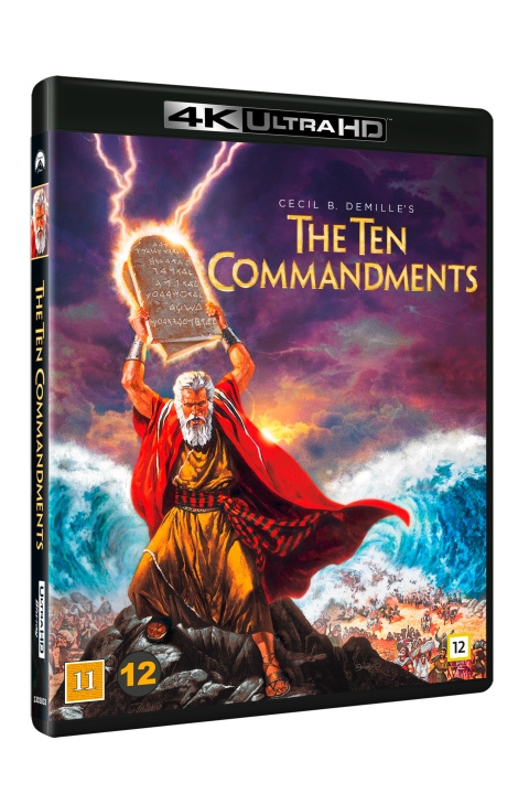 The Ten Commandments in the group HOME ELECTRONICS / Audio & Picture / TV & Accessories / Movies / Blu-ray at TP E-commerce Nordic AB (D27413)