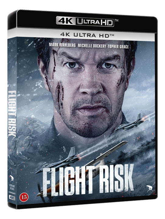 FLIGHT RISK - 4K movie in the group HOME ELECTRONICS / Audio & Picture / TV & Accessories / Movies / Blu-ray at TP E-commerce Nordic AB (D27466)