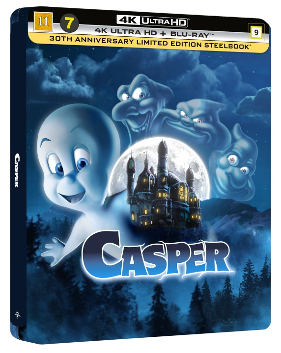 Casper Steelbook in the group HOME ELECTRONICS / Audio & Picture / TV & Accessories / Movies / Blu-ray at TP E-commerce Nordic AB (D27473)