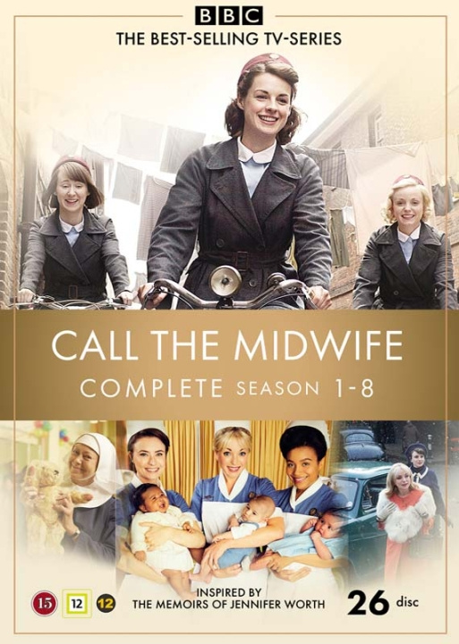 CALL THE MIDWIFE - COLLECTION BOX SEASON 1- 8 - 26 DVD BOX in the group HOME ELECTRONICS / Audio & Picture / TV & Accessories / Movies / DVD at TP E-commerce Nordic AB (D27480)