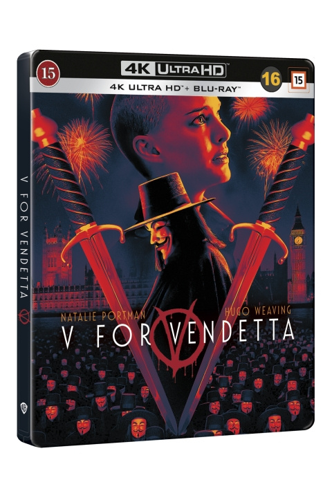 V for Vandetta in the group HOME ELECTRONICS / Audio & Picture / TV & Accessories / Movies / Blu-ray at TP E-commerce Nordic AB (D27483)