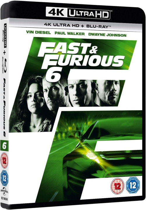 The Fast And The Furious 6 in the group HOME ELECTRONICS / Audio & Picture / TV & Accessories / Movies / Blu-ray at TP E-commerce Nordic AB (D27493)