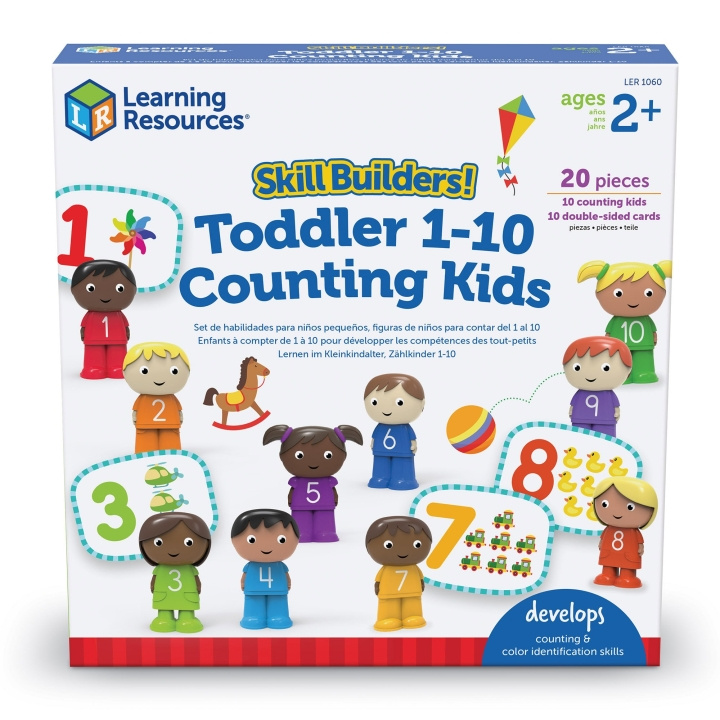 Learning Resources Skill Builders! Toddler 1-10 Counting Kids - (LSP1060-SCA) in the group TOYS, KIDS & BABY PRODUCTS / Toys / Play set at TP E-commerce Nordic AB (D27517)