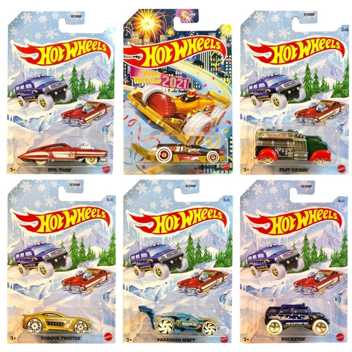 Hot Wheels Winter Series Collection (W3099) in the group TOYS, KIDS & BABY PRODUCTS / Toys / Toy cars at TP E-commerce Nordic AB (D27526)