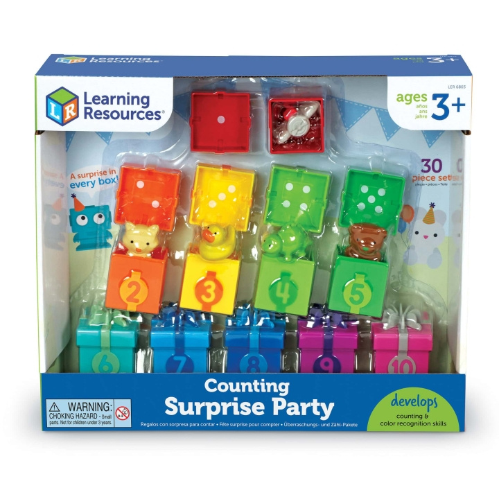 Learning Resources Counting Surprise Party™ (LSP6803-SCA) in the group TOYS, KIDS & BABY PRODUCTS / Baby toys / Activity toys at TP E-commerce Nordic AB (D27537)