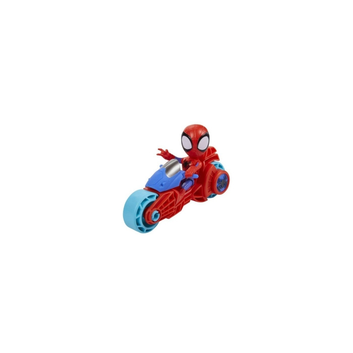 Disney Spidey and His Amazing Friends - Motorcycle & Spidey (F7459) in the group TOYS, KIDS & BABY PRODUCTS / Toys / Toy cars at TP E-commerce Nordic AB (D27546)