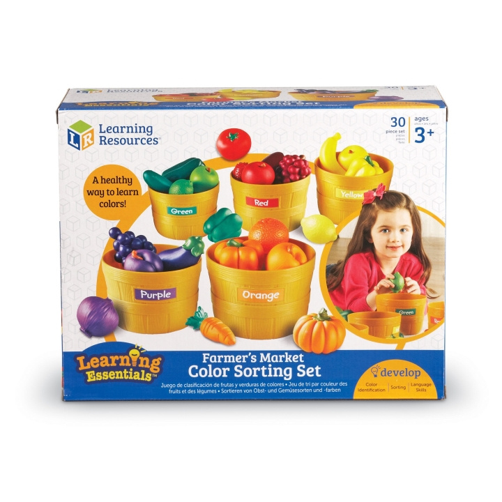 Learning Resources Farmer\'s Market Colour Sorting Set (LSP3060-SCA) in the group TOYS, KIDS & BABY PRODUCTS / Toys / Play set at TP E-commerce Nordic AB (D27548)