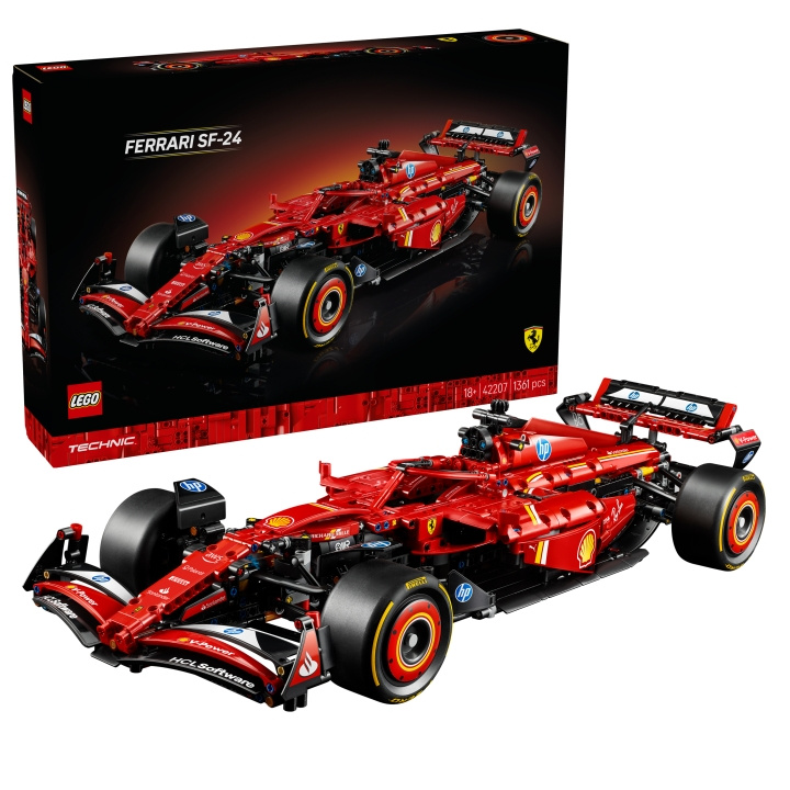 LEGO Technic - Ferrari SF-24 F1 Car (42207) in the group TOYS, KIDS & BABY PRODUCTS / Toys / Building toys / Lego at TP E-commerce Nordic AB (D27551)