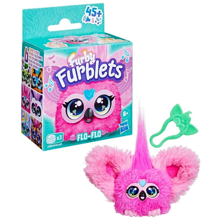 FURBY Furblets S4 Party Animals - Flo-Flo (341-1699) in the group TOYS, KIDS & BABY PRODUCTS / Toys / Figures, Miniatures & accessories at TP E-commerce Nordic AB (D27553)