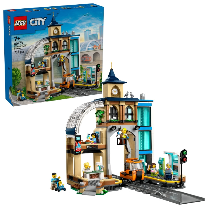 LEGO LEGO City - Central Train Station (60469) in the group TOYS, KIDS & BABY PRODUCTS / Toys / Building toys / Lego at TP E-commerce Nordic AB (D27569)
