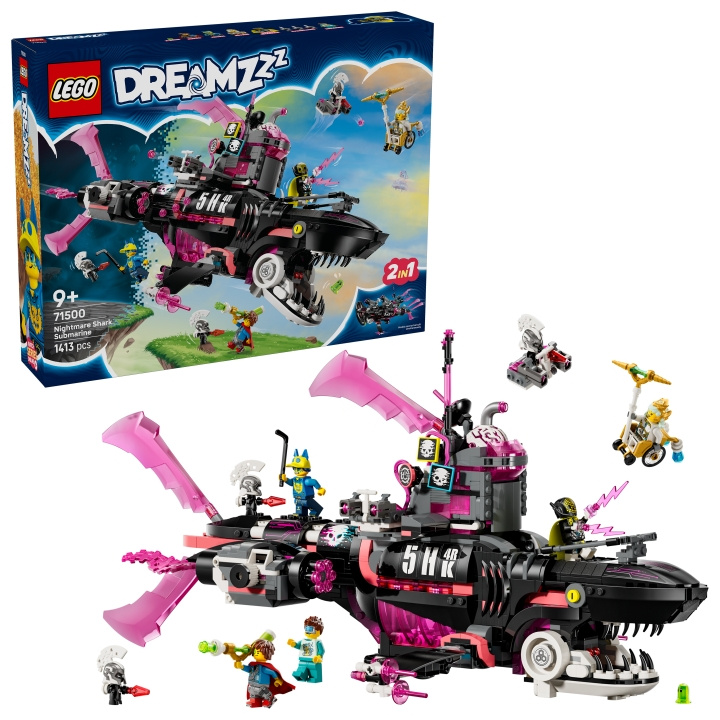 LEGO DREAMZzz - Nightmare Shark Submarine (71500) in the group TOYS, KIDS & BABY PRODUCTS / Toys / Building toys / Lego at TP E-commerce Nordic AB (D27572)