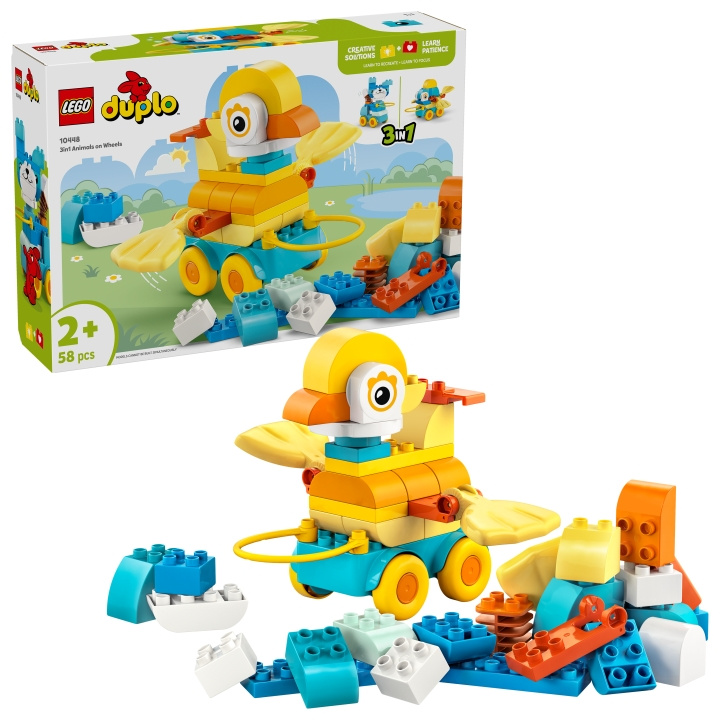 LEGO DUPLO Town - 3in1 Animals on Wheels (10448) in the group TOYS, KIDS & BABY PRODUCTS / Toys / Building toys / Lego at TP E-commerce Nordic AB (D27574)