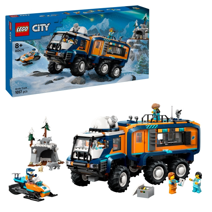 LEGO LEGO City - Arctic Explorer Science Lab Truck (60471) in the group TOYS, KIDS & BABY PRODUCTS / Toys / Building toys / Lego at TP E-commerce Nordic AB (D27585)