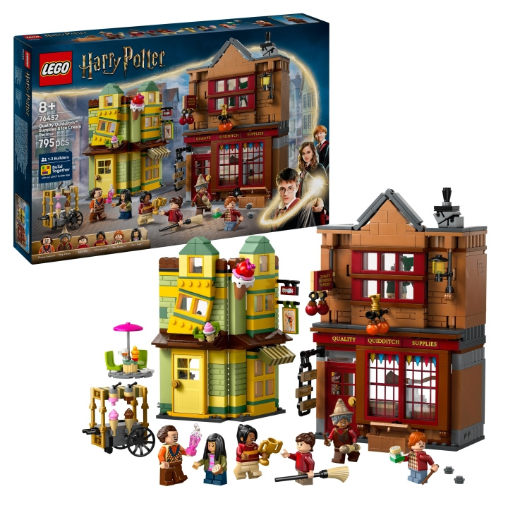 LEGO Harry Potter TM - Quality Quidditch™ Supplies & Ice Cream Parlour (76452) in the group TOYS, KIDS & BABY PRODUCTS / Toys / Building toys / Lego at TP E-commerce Nordic AB (D27590)