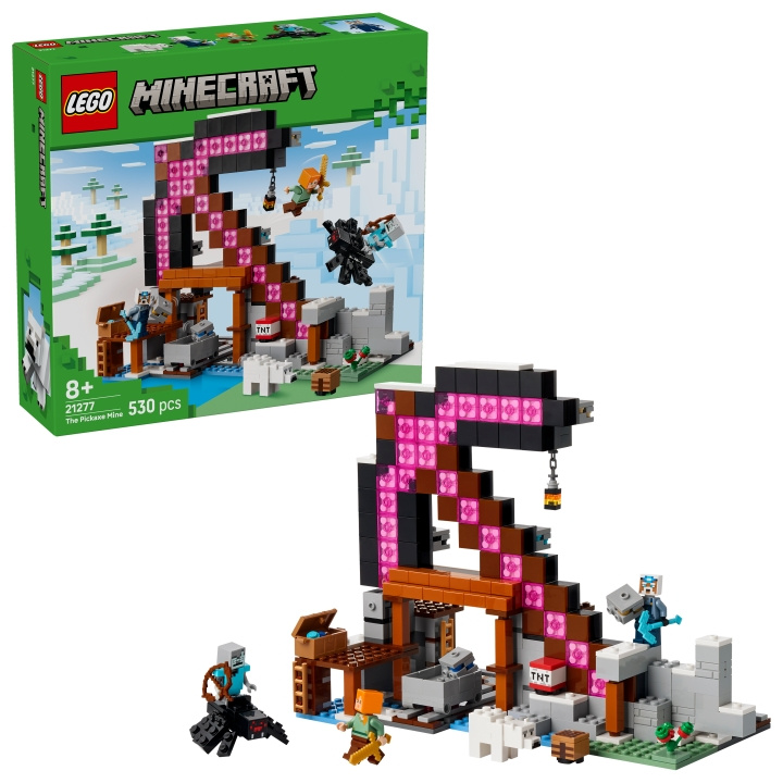 LEGO Minecraft - The Pickaxe Mine (21277) in the group TOYS, KIDS & BABY PRODUCTS / Toys / Building toys / Lego at TP E-commerce Nordic AB (D27591)