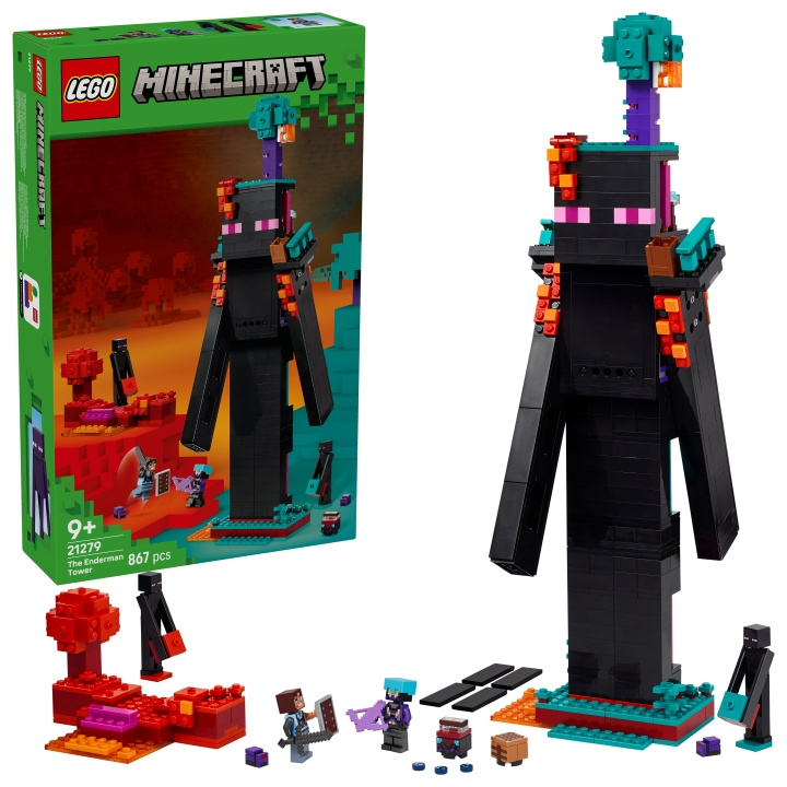 LEGO Minecraft - The Enderman Tower (21279) in the group TOYS, KIDS & BABY PRODUCTS / Toys / Building toys / Lego at TP E-commerce Nordic AB (D27593)