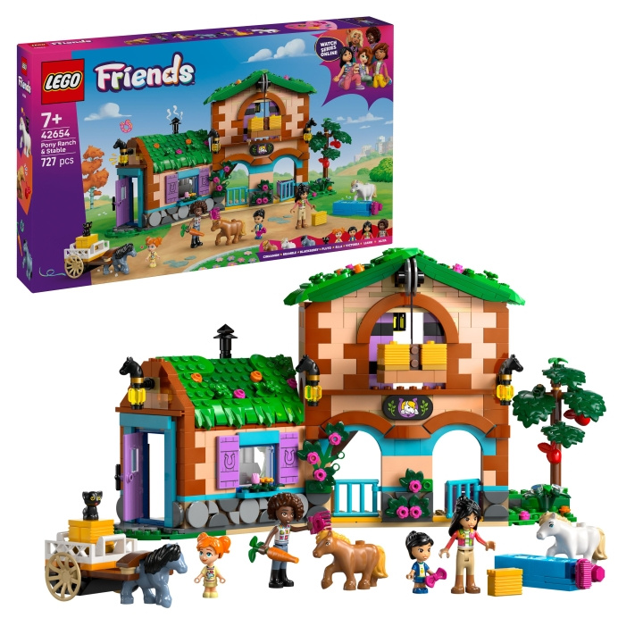 LEGO LEGO Friends - Pony Ranch & Stable (42654) in the group TOYS, KIDS & BABY PRODUCTS / Toys / Building toys / Lego at TP E-commerce Nordic AB (D27598)