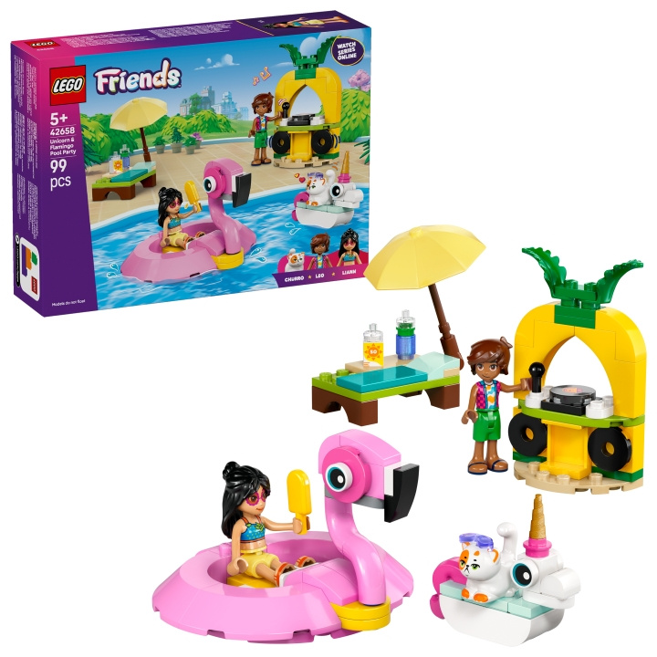 LEGO LEGO Friends - Unicorn & Flamingo Pool Party (42658) in the group TOYS, KIDS & BABY PRODUCTS / Toys / Building toys / Lego at TP E-commerce Nordic AB (D27599)