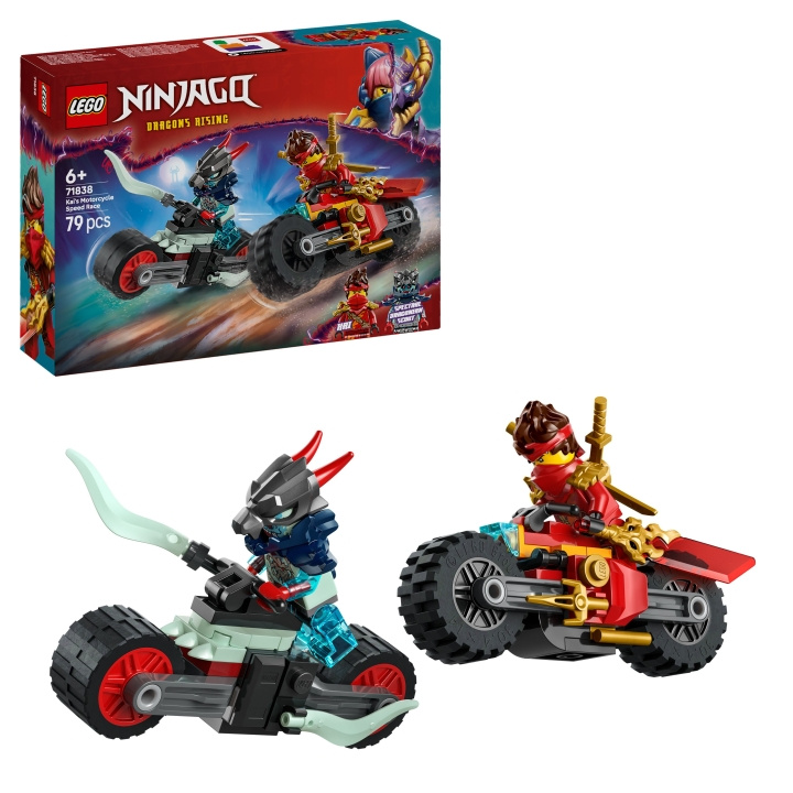 LEGO Ninjago - Kai\'s Motorcycle Speed Race (71838) in the group TOYS, KIDS & BABY PRODUCTS / Toys / Building toys / Lego at TP E-commerce Nordic AB (D27605)