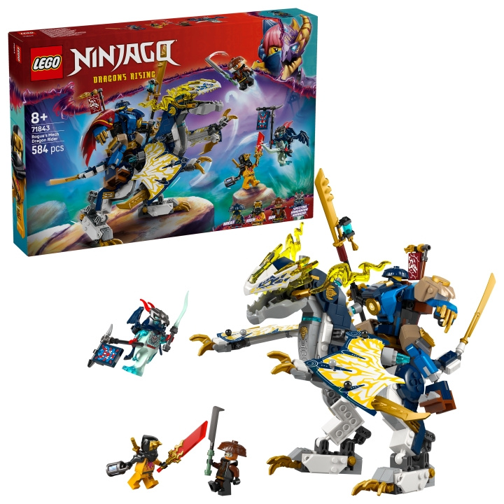 LEGO Ninjago - Rogue\'s Mech Dragon Rider (71843) in the group TOYS, KIDS & BABY PRODUCTS / Toys / Building toys / Lego at TP E-commerce Nordic AB (D27607)