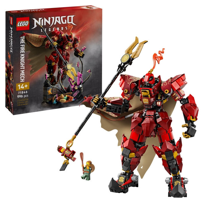 LEGO Ninjago - Fire Knight Mech (71846) in the group TOYS, KIDS & BABY PRODUCTS / Toys / Building toys / Lego at TP E-commerce Nordic AB (D27608)