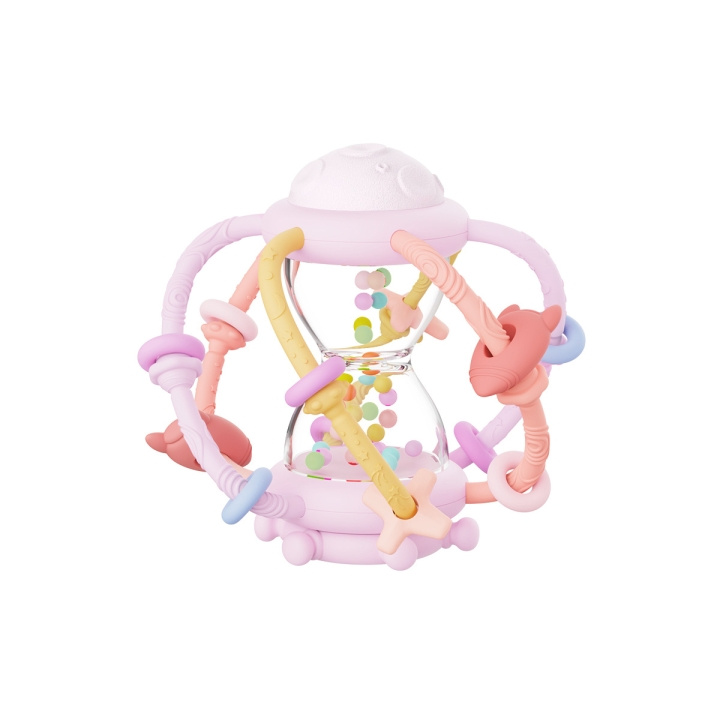 Le Toft Activity Hourglass Toy Pink (TT22216) in the group TOYS, KIDS & BABY PRODUCTS / Baby toys / Activity toys at TP E-commerce Nordic AB (D27629)