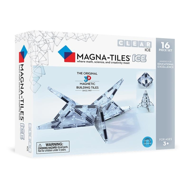 Magna Tiles MAGNA-TILES - ICE 16 pcs set (90214) in the group TOYS, KIDS & BABY PRODUCTS / Toys / Building toys / Toy blocks at TP E-commerce Nordic AB (D27641)