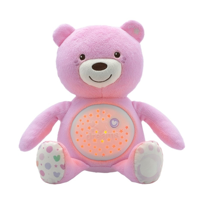 Chicco Baby Bear pink (300-00008015100000) in the group TOYS, KIDS & BABY PRODUCTS / Baby toys / stuffed animals at TP E-commerce Nordic AB (D27662)